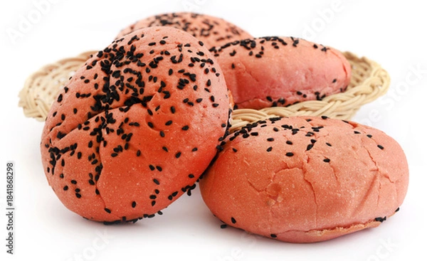 Obraz Halloween burger bun