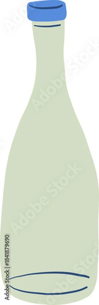 Obraz Hand Drawn Tall Plastic Bottle