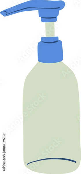 Obraz Hand Drawn Pump Bottle Dispenser