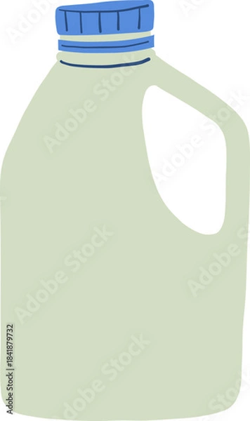Obraz Hand Drawn Plastic Jug Container