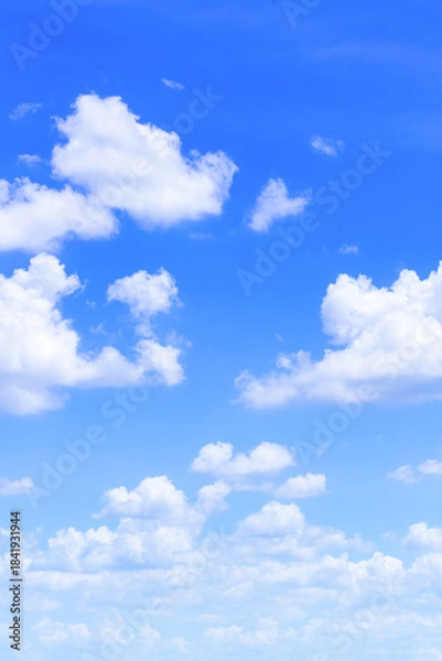 Fototapeta 青空と白い雲 