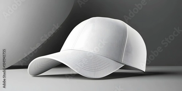 Fototapeta Blank White Hat Mockup