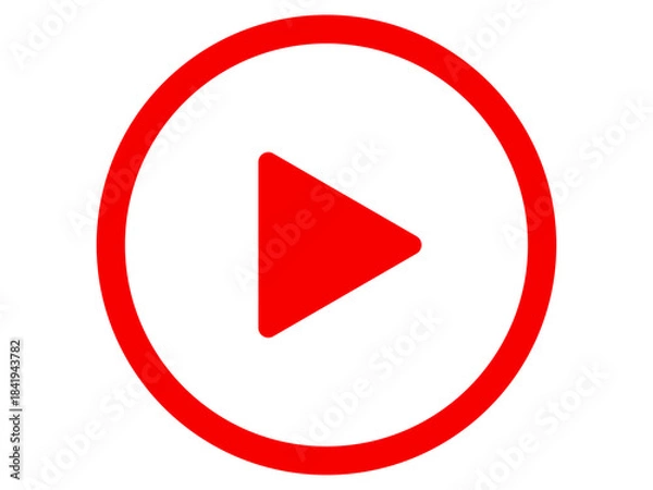 Obraz 動画再生ボタンのマーク