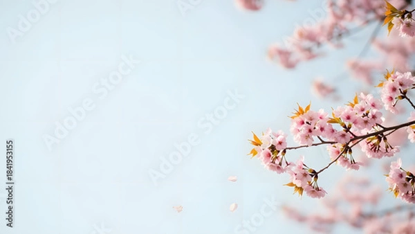 Fototapeta Cherry Blossom Branch in Spring