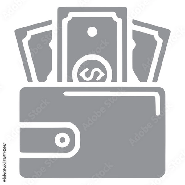 Obraz Money Wallet Icon