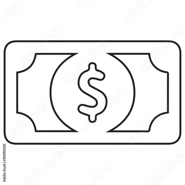 Obraz Money Outline Icon