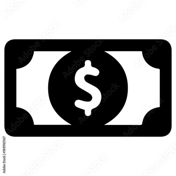Obraz Money Bill Payment Symbol