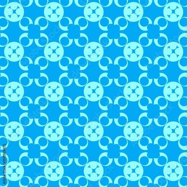 Fototapeta Seamless pattern with circles.