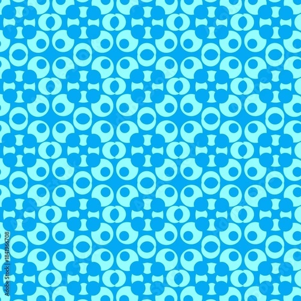 Fototapeta Seamless pattern with circles.