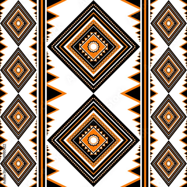 Fototapeta seamless geometric pattern with geometric elements