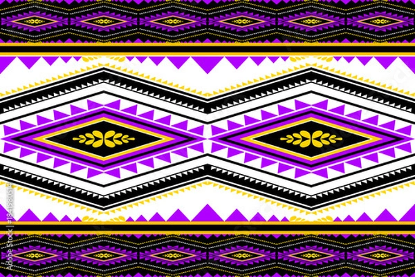 Fototapeta seamless geometric pattern with geometric elements