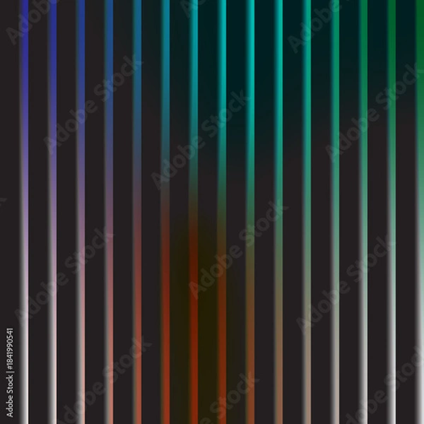 Fototapeta Abstract Gradient Vertical Stripes Background