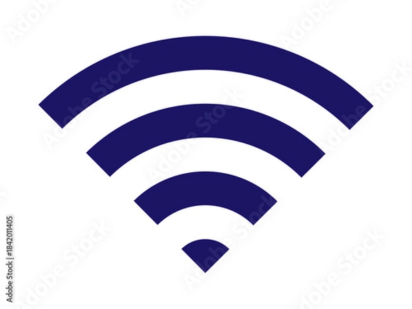 Obraz Wi-Fiマーク（ワイファイのアイコン）