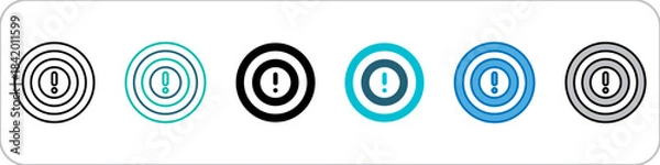 Obraz Sensitivity Icon Single Pack Multistyle