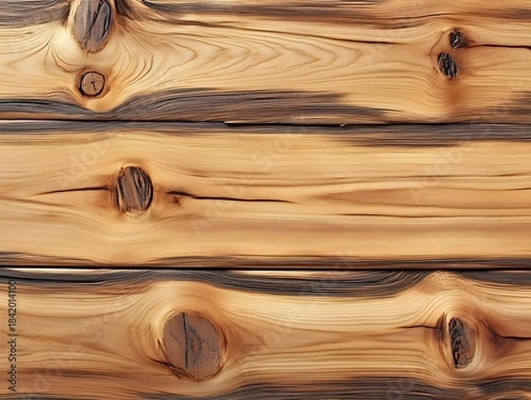 Fototapeta Interlocking grain of planed cedar with a smooth soft surface