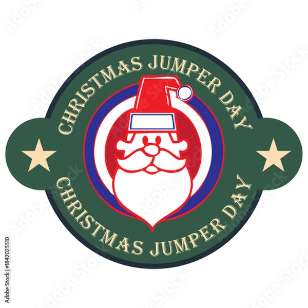 Obraz Christmas Jumper Day sticker