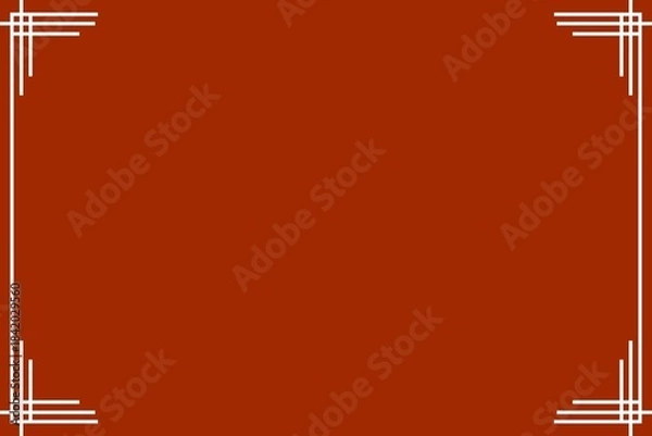 Fototapeta Simple Background Frame, Unique Background, White and Red Color Background, Unique Style Background, Amazing Design