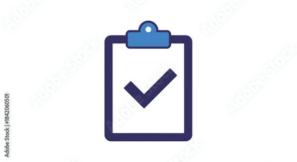 Fototapeta Checklist notes