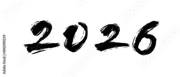 Obraz 2026 Year Calligraphy