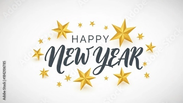 Fototapeta Celebrate the new year