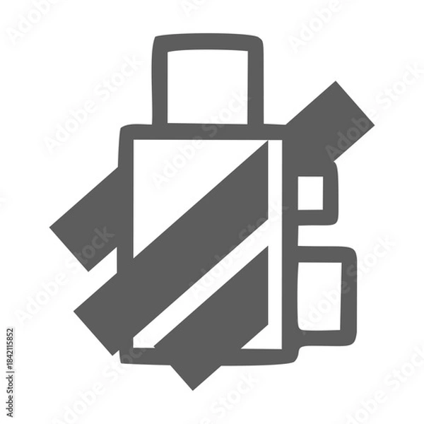 Fototapeta Creative Symbol Designs Featuring Unique Shapes