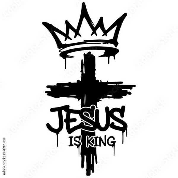 Fototapeta Jesus é Rei