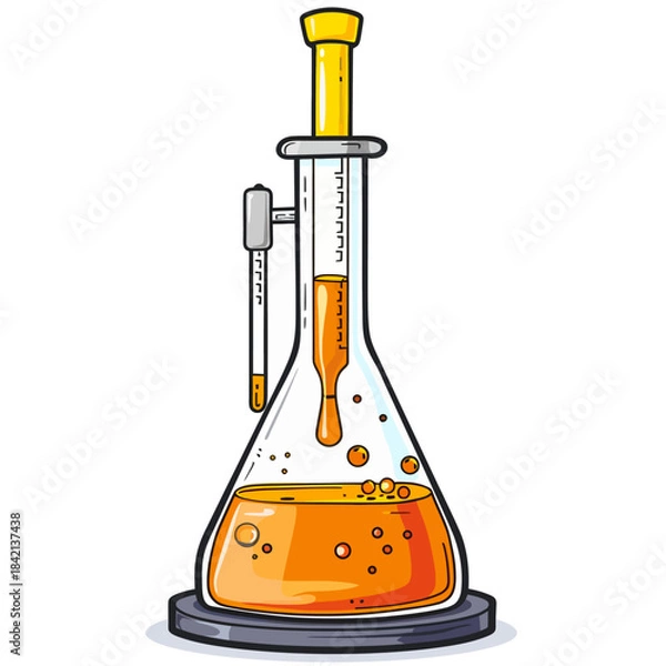 Obraz pH meter isolated on white 