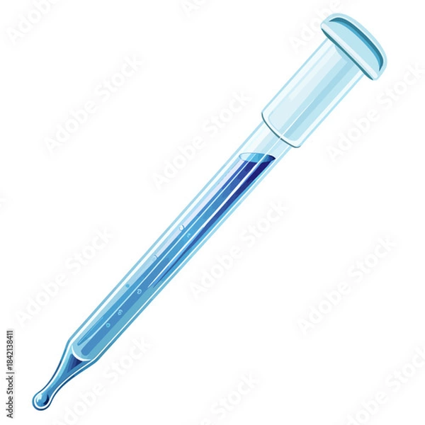Obraz Pipette isolated 