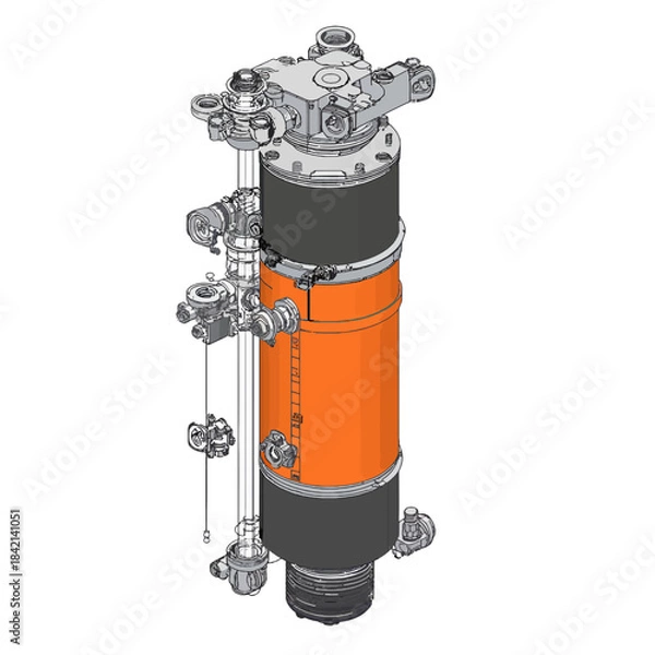 Obraz Hydrant machine 