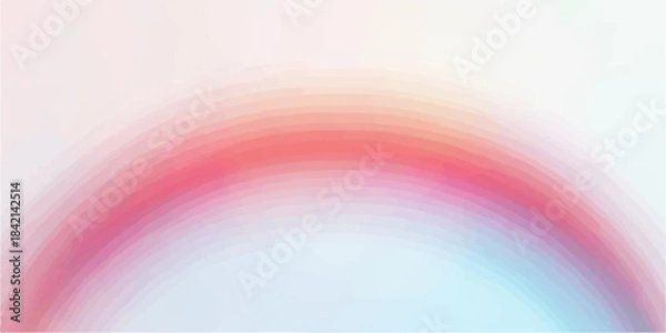 Fototapeta Abstract colorful wave pattern with soft light and bright gradient lines for digital vector background design