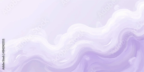 Fototapeta Soft pink smoke flowing on a light abstract background