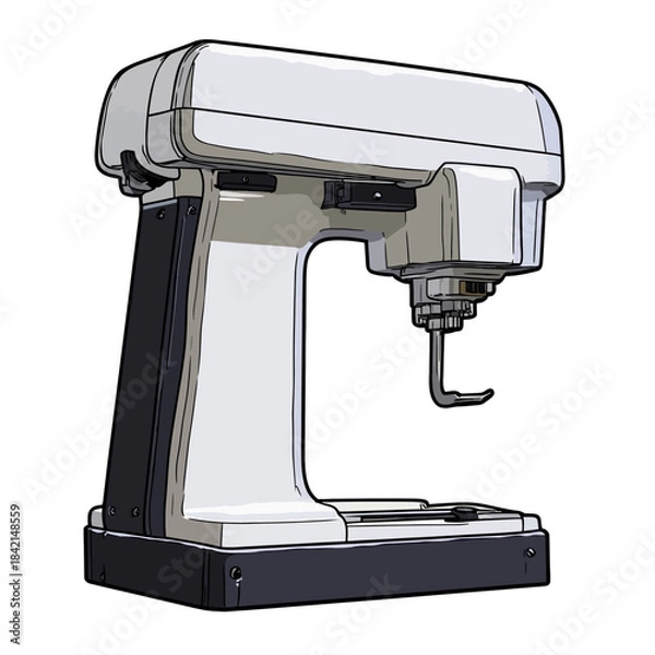 Obraz Modern sewing machine 