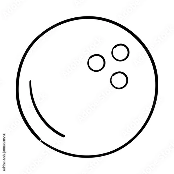 Obraz Bowling ball