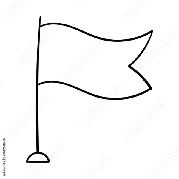 Obraz Folded flag