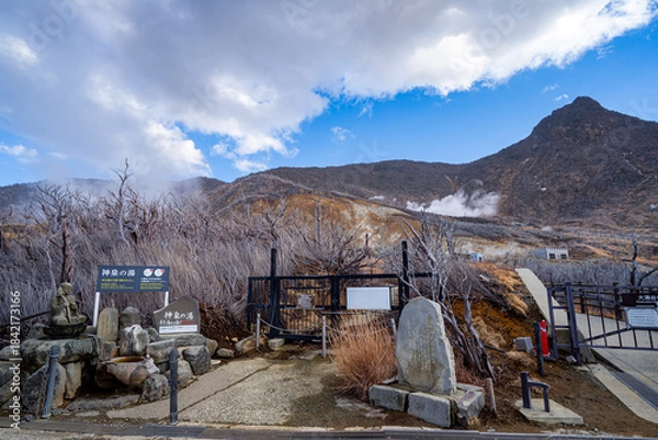 Obraz 大涌谷　神泉の湯