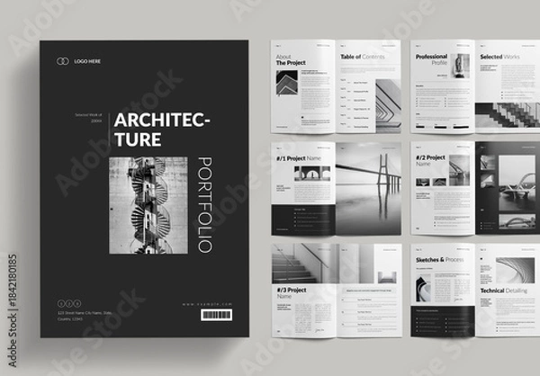 Obraz Architecture Portfolio Template
