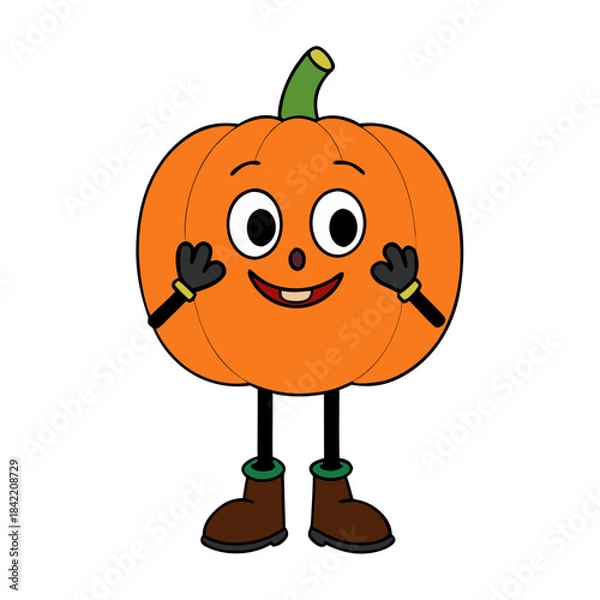 Obraz halloween pumpkin cartoon