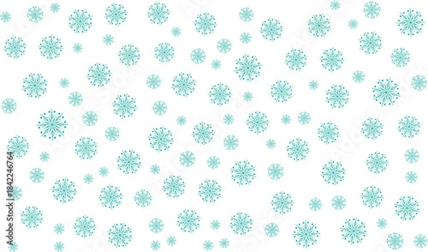 Fototapeta Frost Snowflake Decorative Pattern