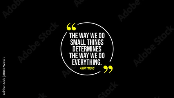 Obraz Typography Quotes 16