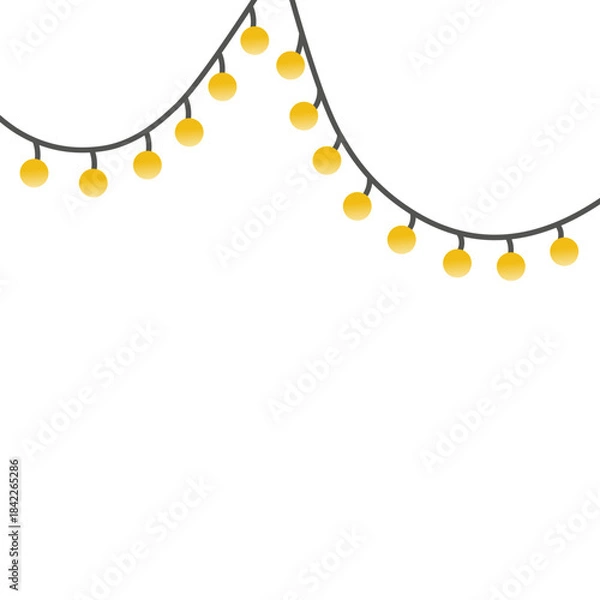 Obraz Vector illustration of realistic light bulbs isolated