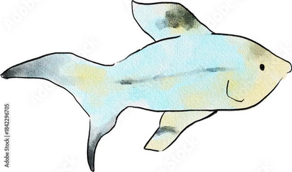 Obraz 바다 생물 일러스트