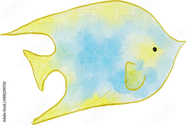 Obraz 바다 생물 일러스트