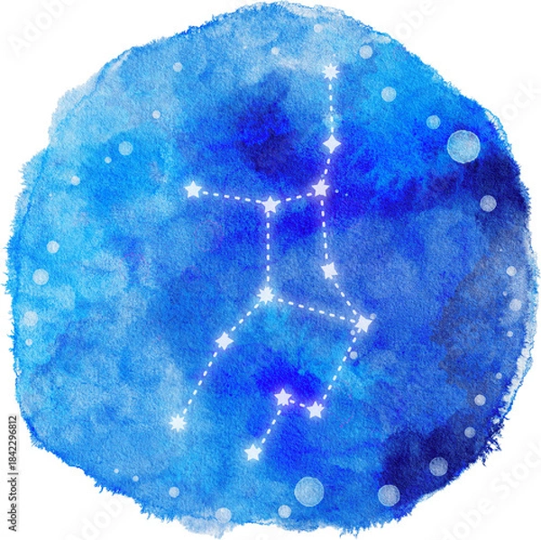 Obraz 별자리 일러스트