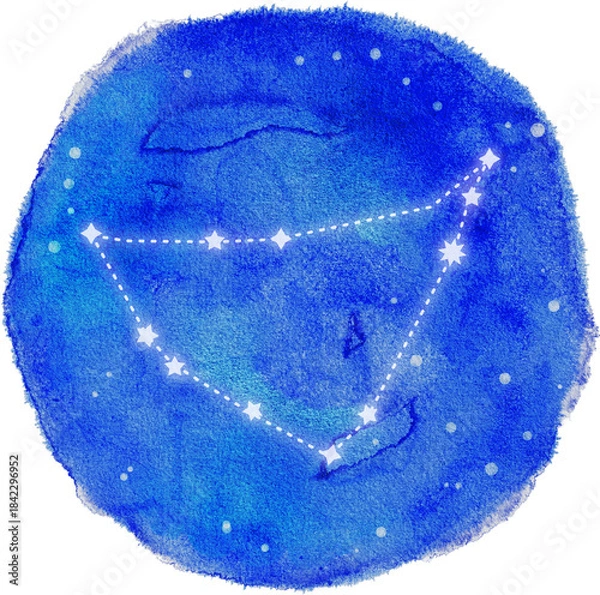 Obraz 별자리 일러스트