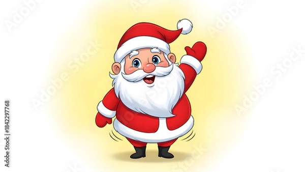 Obraz santa claus cartoon