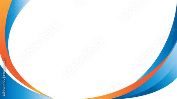 Obraz Modern abstract geometric design professional for presentations projects