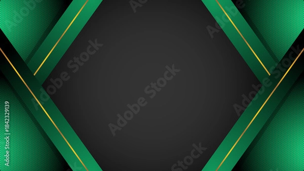 Obraz Modern abstract geometric design professional for presentations projects