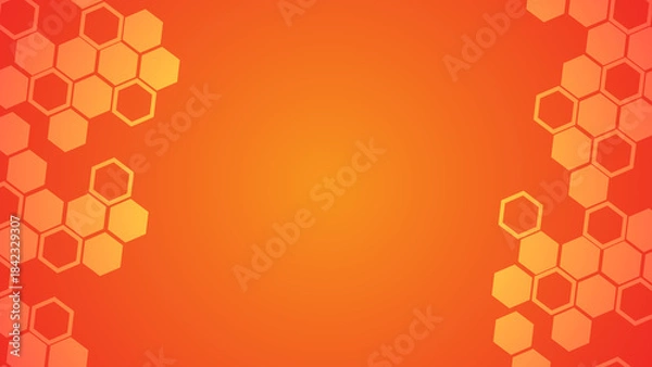 Obraz Modern abstract geometric design professional for presentations projects