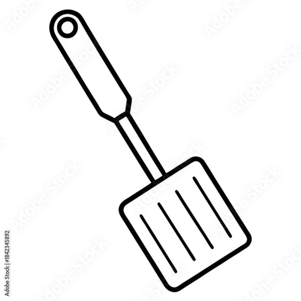 Fototapeta spatula-icon  