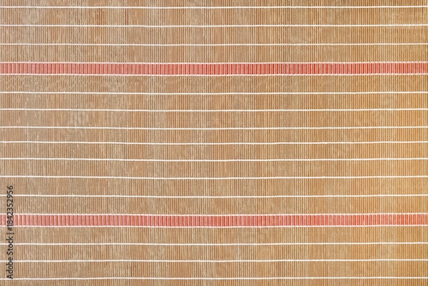 Obraz bamboo or wicker curtain weave texture background
